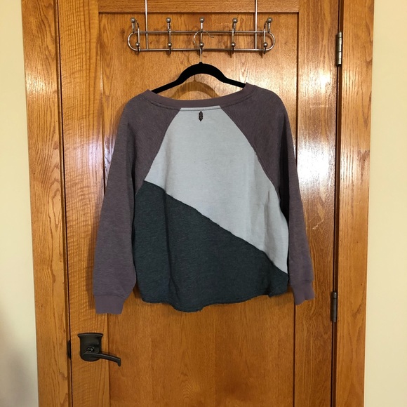 Free People Color Block Sweater - Picture 2 of 3